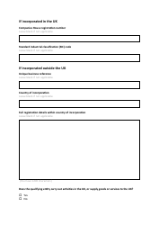 Voluntary Notification Form - United Kingdom, Page 13