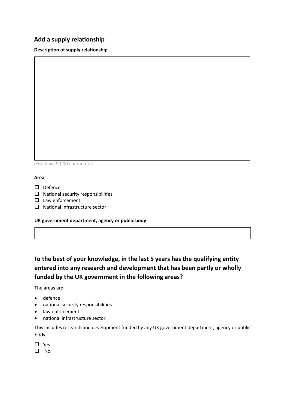 Voluntary Notification Form - United Kingdom, Page 17