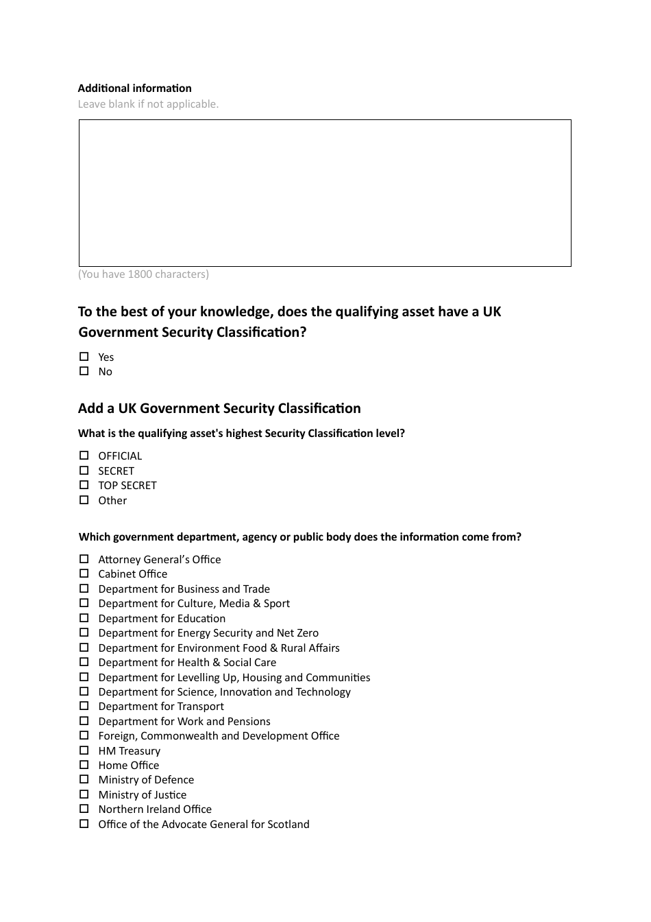 Voluntary Notification Form - United Kingdom, Page 22