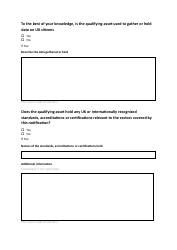 Voluntary Notification Form - United Kingdom, Page 25