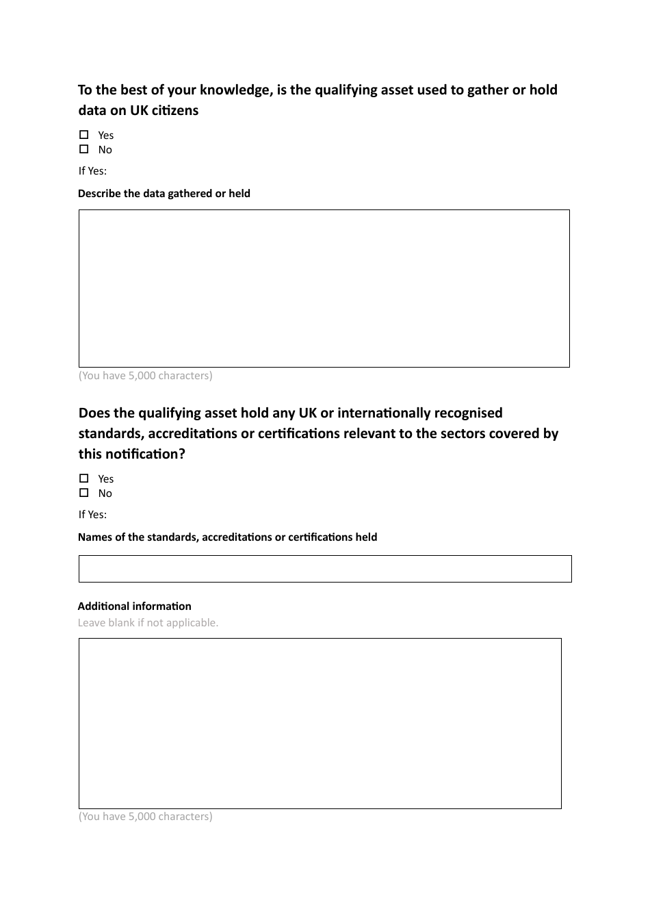 Voluntary Notification Form - United Kingdom, Page 25