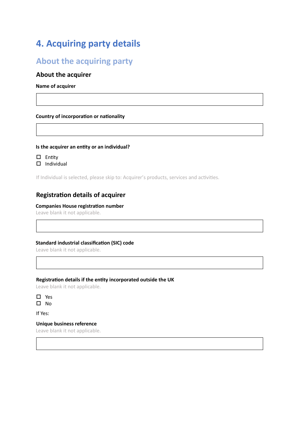 Voluntary Notification Form - United Kingdom, Page 27