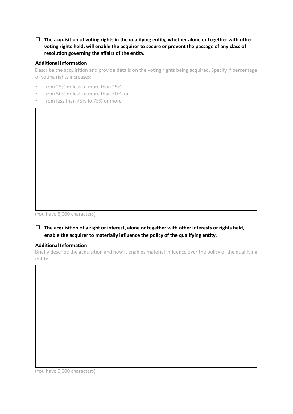 Voluntary Notification Form - United Kingdom, Page 9