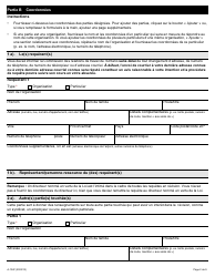 Forme A-134 Requete En Revision D&#039;un Avis De Contravention - Ontario, Canada (French), Page 2