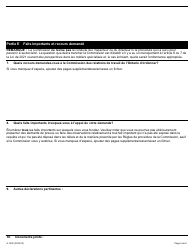 Forme A-134 Requete En Revision D&#039;un Avis De Contravention - Ontario, Canada (French), Page 4