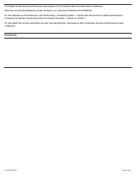 Forme A-134 Requete En Revision D&#039;un Avis De Contravention - Ontario, Canada (French), Page 5
