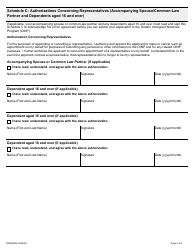 Form ON00596E Applicant Consent - Ontario Immigrant Nominee Program - Ontario, Canada, Page 5