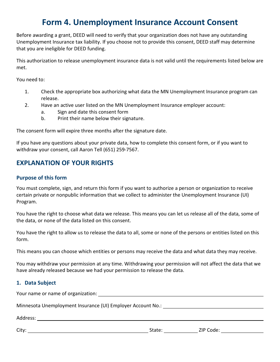 Targeted Populations Diversity and Inclusion for Small Business Competitive Grants Application Packet - Minnesota, Page 9