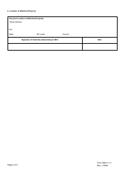 Form NOA1-1.1 Notice of Attachment - Connecticut, Page 2