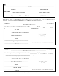 FS Form 1048 Claim for Lost, Stolen, or Destroyed United States Savings Bonds, Page 4