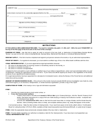FS Form 1048 Claim for Lost, Stolen, or Destroyed United States Savings Bonds, Page 5
