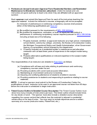 Prelicensure Course Approval Application and Notice Residential Builders and Residential Maintenance &amp; Alterations Contractors - Michigan, Page 2