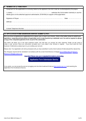 CAA Form SRG1413 Application for Radio Operator&#039;s Certificate of Competence - United Kingdom, Page 3