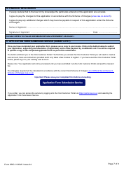 Form SRG1105AS Airship - Application for Part-Fcl Private Pilot Licence - United Kingdom, Page 7