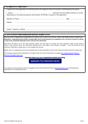 CAA Form SRG1413A Application for Flying Display Director (Fdd) Restricted Radio Operator&#039;s Certificate of Competence - United Kingdom, Page 3