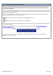 Form SRG2804 Application to Carry Class 1 Dangerous Goods - United Kingdom, Page 6