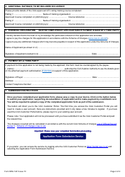 Form SRG1421 Application for the Issue of a Student Air Traffic Controller (Atco) Licence or the Inclusion of Additional Ratings to Student and Atco Licences (Regulation UK (Eu) 2015/340) - United Kingdom, Page 2