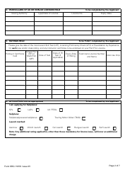 Form SRG1105S Sailplane - Application for Part-Fcl Sailplane Pilot Licence and Light Aircraft Pilot Licence - United Kingdom, Page 2