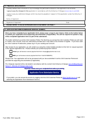 Form SRG1190 Application for the Re-grade of UK Issued Pilots Licences to Part-Fcl, Private Pilot&#039;s Licences, Light Aircraft Pilot Licences or National Private Pilot Licences - United Kingdom, Page 4
