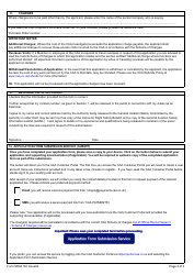 Form SRG1182 Balloon/Airship Examiner Authorisation Issue/Revalidation/Renewal/Variation - Application - United Kingdom, Page 2