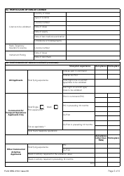 Form SRG2134 Application for the Validation (Or Extension of Validation) of a Flight Crew Licence Issued by an Icao Contracting State for Commercial Activities and for Non-commercial Operations Where the Pilot Is Remunerated Under Article 5 of UK (Eu) 2020/723 - United Kingdom, Page 3