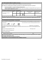 Form SRG2134 Application for the Validation (Or Extension of Validation) of a Flight Crew Licence Issued by an Icao Contracting State for Commercial Activities and for Non-commercial Operations Where the Pilot Is Remunerated Under Article 5 of UK (Eu) 2020/723 - United Kingdom, Page 4