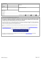 Form SRG1197 Flight Engineer&#039;s Rating (Aeroplane) - Application - United Kingdom, Page 3
