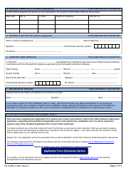 Instructor Form 1 (SRG1132A) Microlight Application - United Kingdom, Page 2