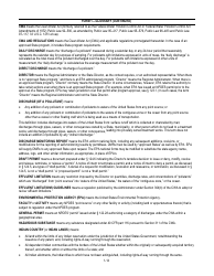 NPDES Form 1 (EPA Form 3510-1) Application for Npdes Permit to Discharge Wastewater, Page 14