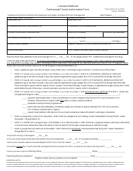 Palivizumab Clinical Authorization Form - Louisiana, Page 2