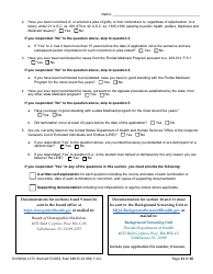 Form DH-MQA1172 Osteopathic Physician in Training Application for Initial or Renewal Registration - Florida, Page 11