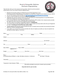 Form DH-MQA1172 Osteopathic Physician in Training Application for Initial or Renewal Registration - Florida, Page 15