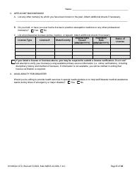 Form DH-MQA1172 Osteopathic Physician in Training Application for Initial or Renewal Registration - Florida, Page 5