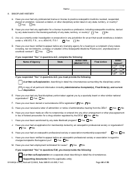 Form DH-MQA1193 Application for Osteopathic Medical Faculty Certificate - Florida, Page 10