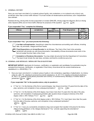 Form DH-MQA1193 Application for Osteopathic Medical Faculty Certificate - Florida, Page 11