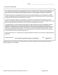 Form DH-MQA1193 Application for Osteopathic Medical Faculty Certificate - Florida, Page 14