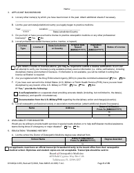Form DH-MQA1193 Application for Osteopathic Medical Faculty Certificate - Florida, Page 5