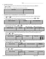 Form DH-MQA1193 Application for Osteopathic Medical Faculty Certificate - Florida, Page 7