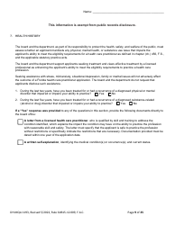 Form DH-MQA1193 Application for Osteopathic Medical Faculty Certificate - Florida, Page 9