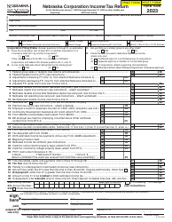 Document preview: Form 1120N Nebraska Corporation Income Tax Return - Nebraska, 2023