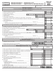Form 1120N Nebraska Corporation Income Tax Return - Nebraska, Page 2