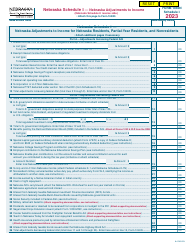 Form 1040N Schedule I, II, III - 2023 - Fill Out, Sign Online and ...