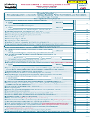 Form 1040N Schedule I, II, III #### - Nebraska