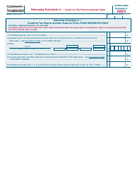 Form 1040N Schedule I, II, III #### - Nebraska, Page 2