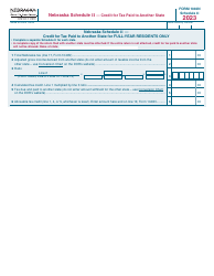 Form 1040N Schedule I, II, III - 2023 - Fill Out, Sign Online And ...