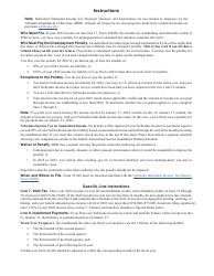 Form 2210N Individual Underpayment of Estimated Tax - Nebraska, Page 2
