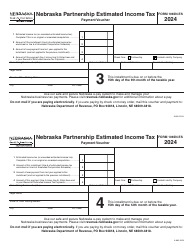 Form 1065N-ES Nebraska Partnership Estimated Income Tax Payment Vouchers - Nebraska, Page 5
