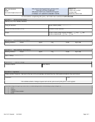 Document preview: Form DOC.112.11 Change of Address/Name Form - Maryland