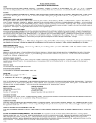 Form PAI Articles of Incorporation - Profit Corporation - Kentucky, Page 2