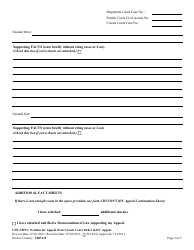 Form CDVAPFO Petition for Appeal of Circuit Court Order in Domestic Violence Appeal - West Virginia, Page 3